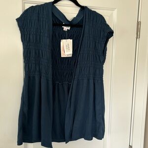 NWT LuLaRoe Kaylin Short Sleeve Cardigan.